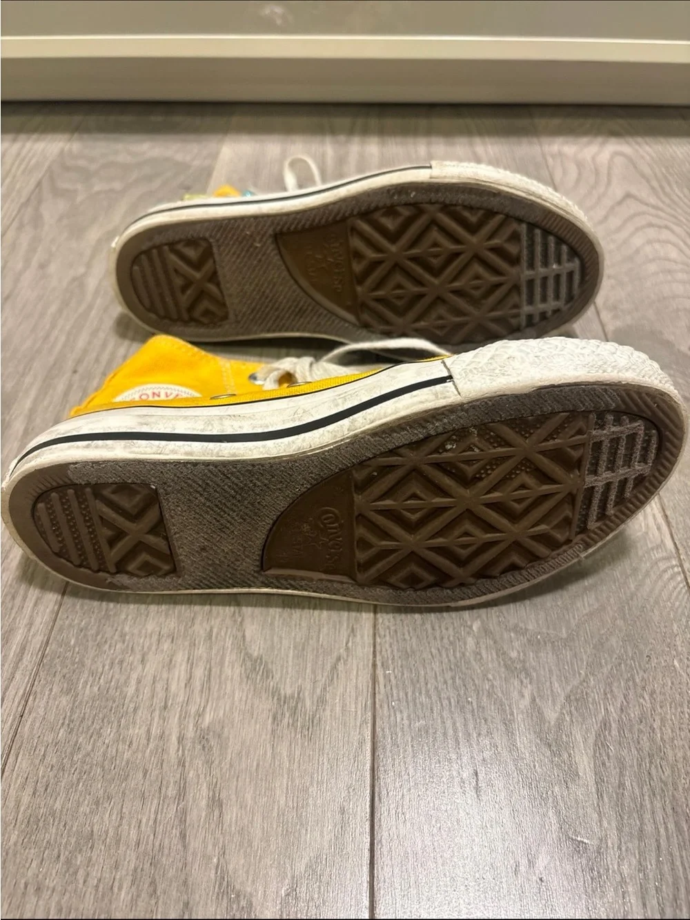 Converse bright yellow